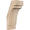 Ekena Millwork 5 1/2"W x 6"D x 14"H Merced Smooth Knee Brace, Douglas Fir BRC06X06X14MRC00SDF - alternate 1